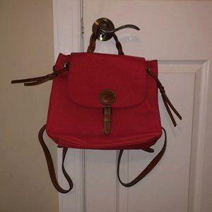 Red Dooney & Bourke nylon backback